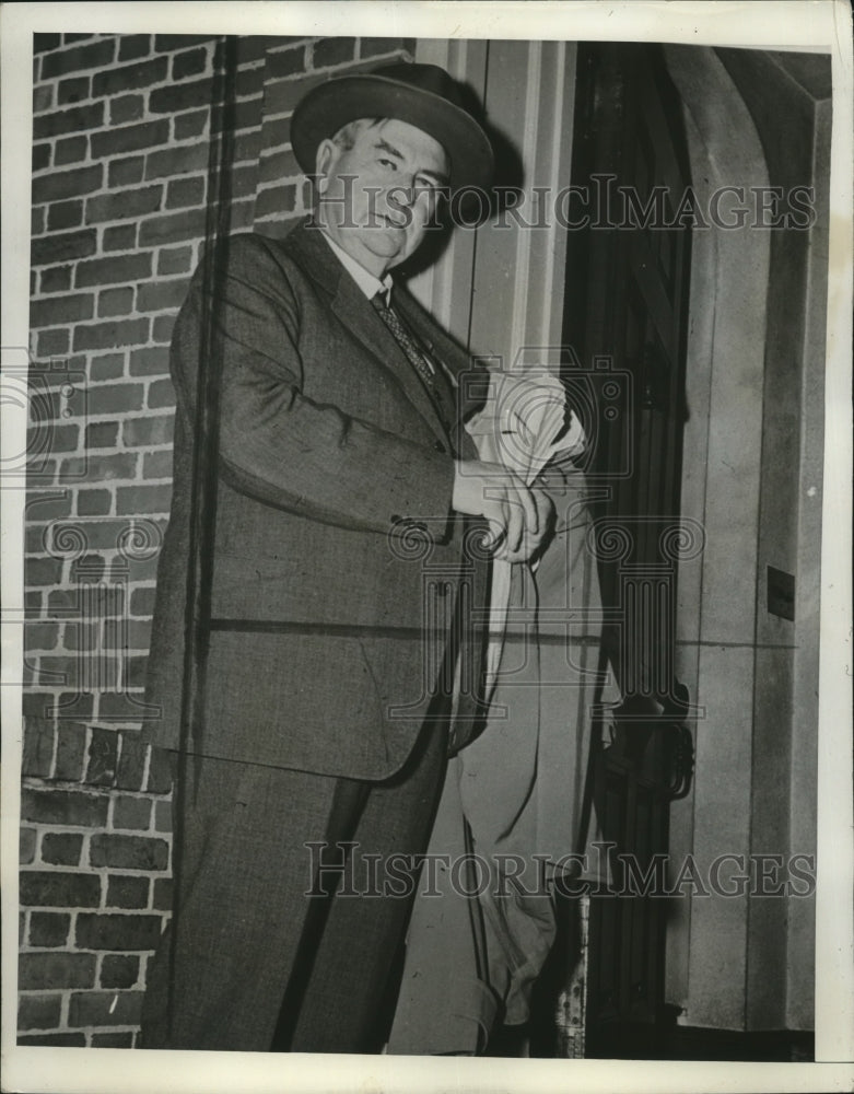 1941 Press Photo U.S. Supreme Court Justice Harlan F. Stone at Home - ney19044 - Historic Images