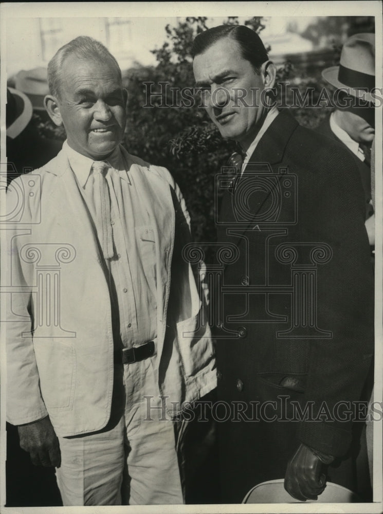 1931 Press Photo Bombing Prisoner Thomas Mooney, New York Mayor James Walker - Historic Images