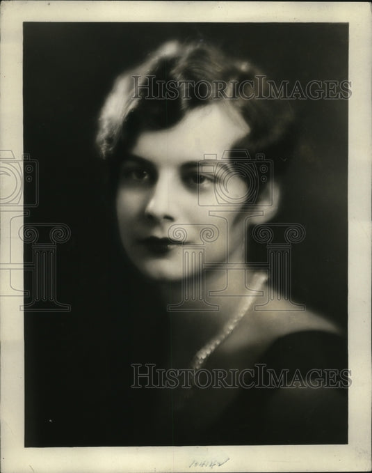 1929 Press Photo Lyla Brown 