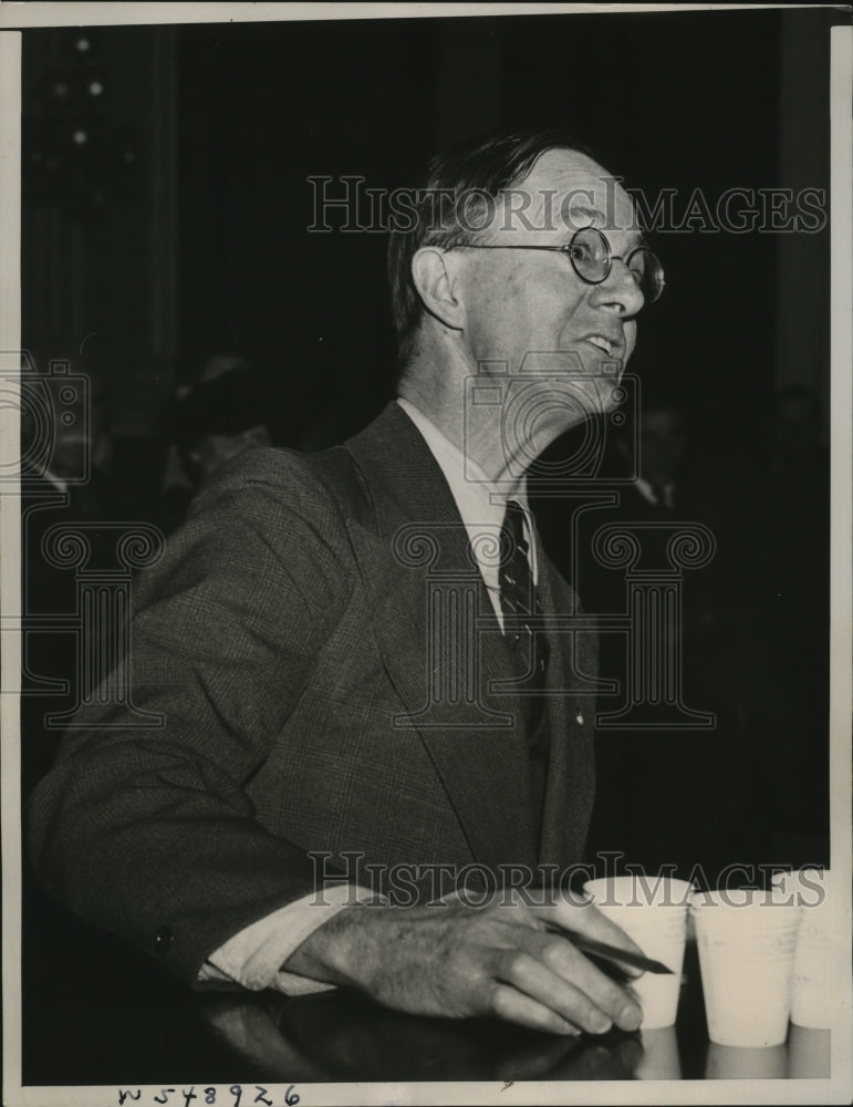 1940 Press Photo James Dolsen Pittsburgh Communist in Washington DC - ney20953-Historic Images