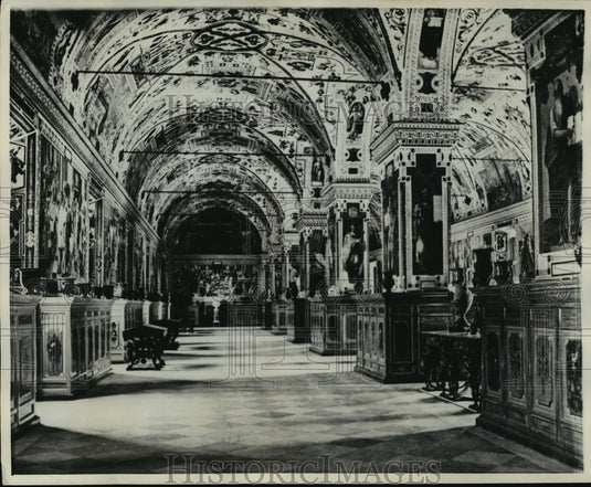 1931 Vatican Library  - Historic Images