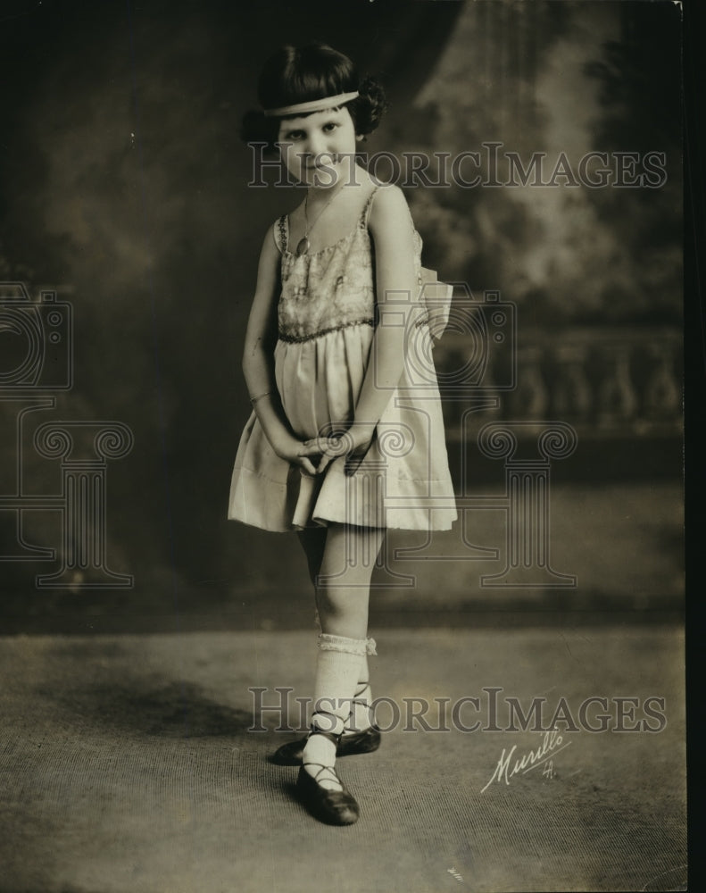 1925 Press Photo Lillian Ruggiers Youngest Opera Singer - ney22395-Historic Images