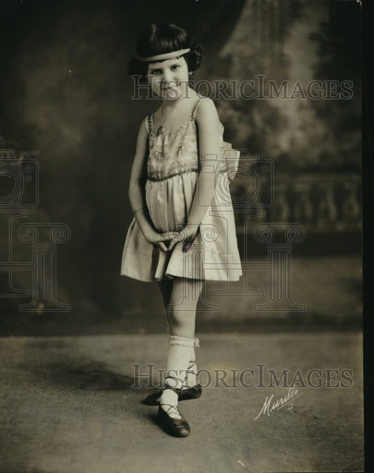 1925 Press Photo Lillian Ruggiers Youngest Opera Singer - ney22395-Historic Images