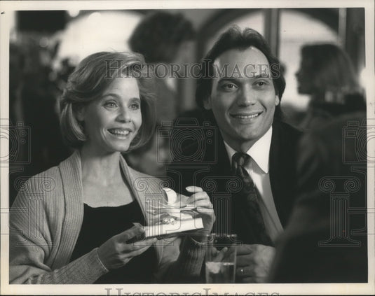 1991 Press Photo Susan Dey and Jimmy Smits in "L.A. Law" on NBC - ney23530 - Historic Images