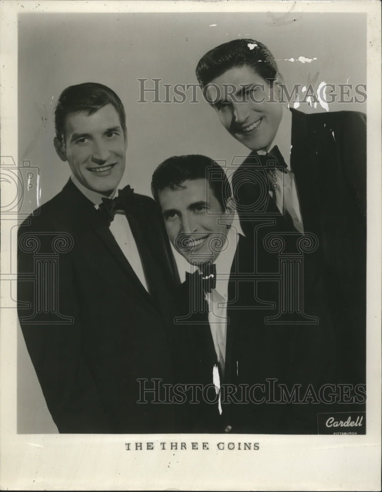 1966 Press Photo The Three Coins Music Group - ney23853 - Historic Images