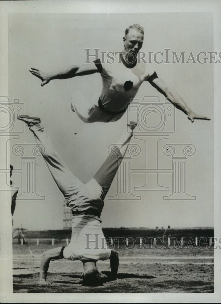 1934 British Regiment Rehearsing Physical Training in London - Historic Images