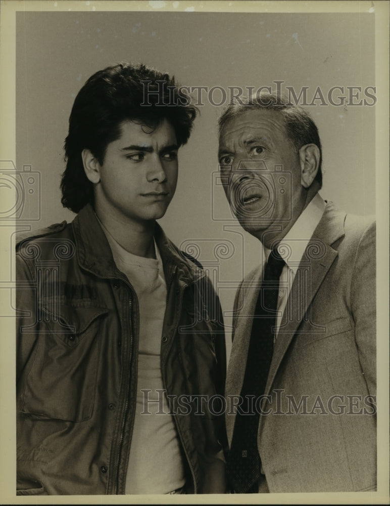 1986 John Stamos and Jack Klugman of NBC&#39;s &quot;You Again&quot;  - Historic Images