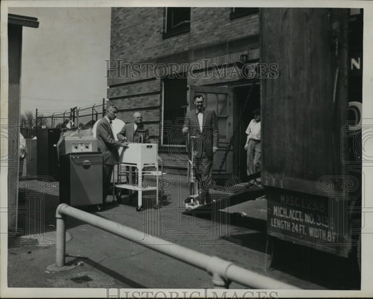 1955 Old Fairview Park Hospital Basil Valenti Asst Administrator - Historic Images