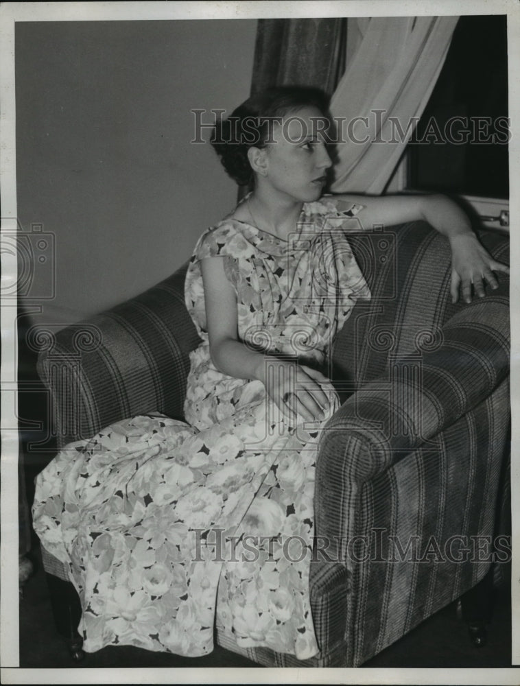 1936 Ann Cooper Hewitt Heiress Suing Mother &amp; 2 Doctors for - Historic Images