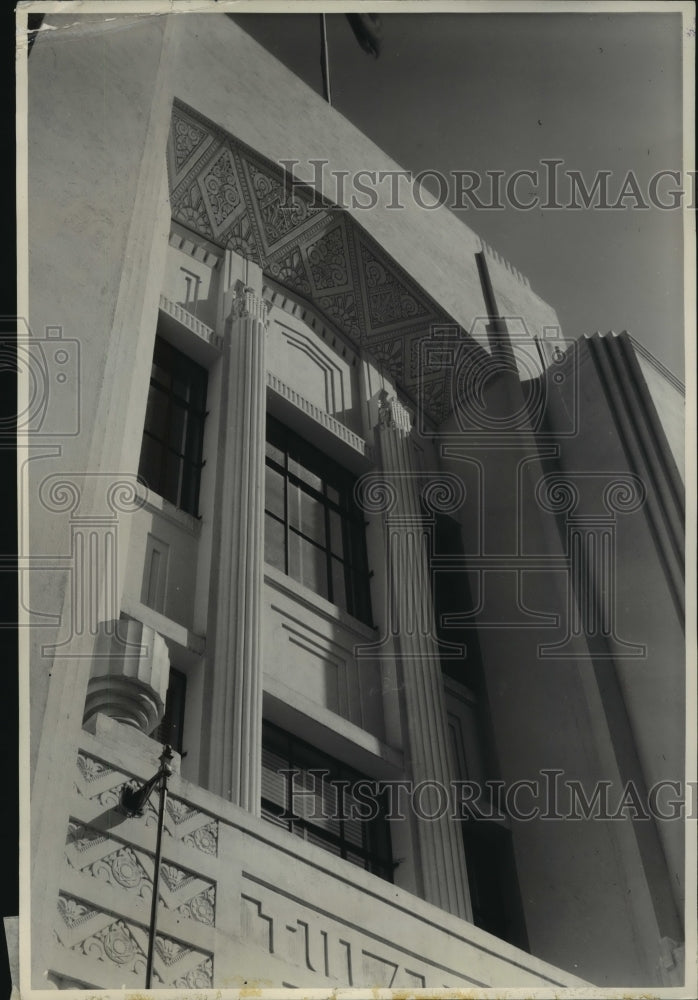 1936 Press Photo Tulare County Courthouse in Visalia , California - ney25401-Historic Images