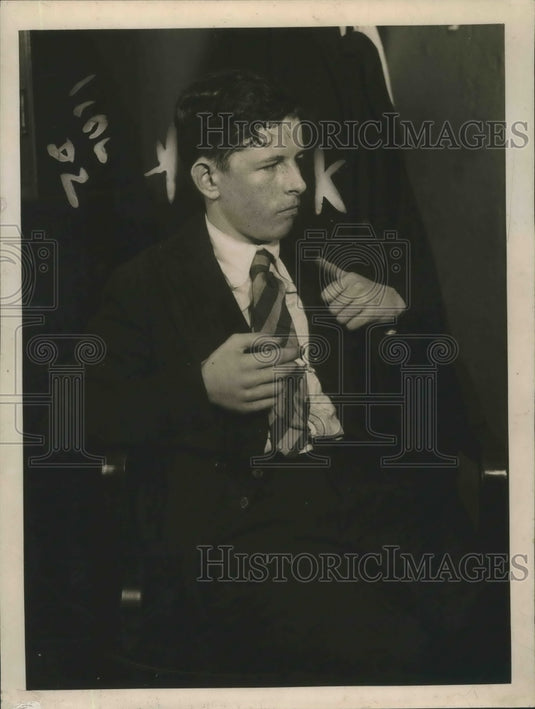 1919 Edward F O'Brien Confessed Slayer of Gardiner C Hull at Lawyers - Historic Images