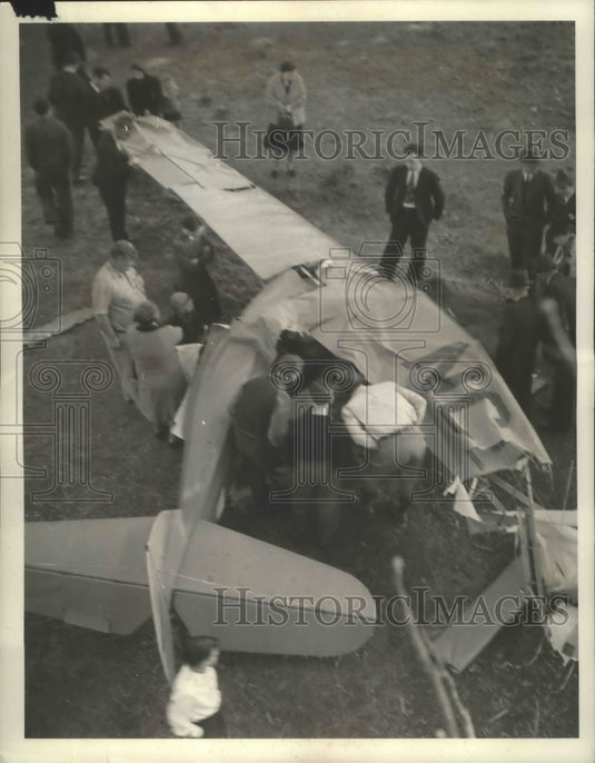1940 Douglas Ruthven & Roy Baker Killed Instantly When Plane Plunged - Historic Images