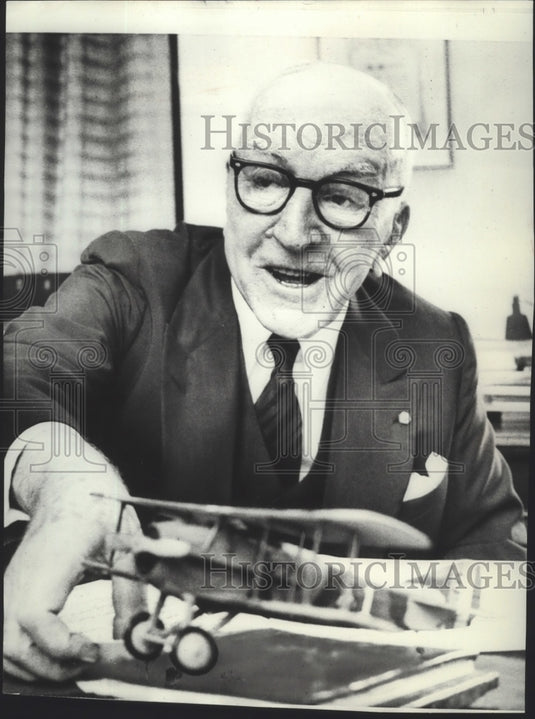 1970 Press Photo Eddie V. Rickenbacker - Historic Images