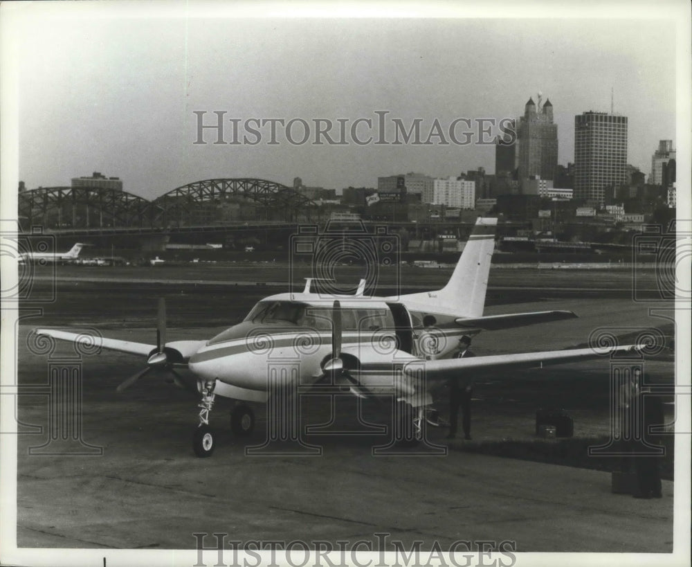 1967 Press Photo 1968 Beechcraft Queen Air A65 - ney26198-Historic Images