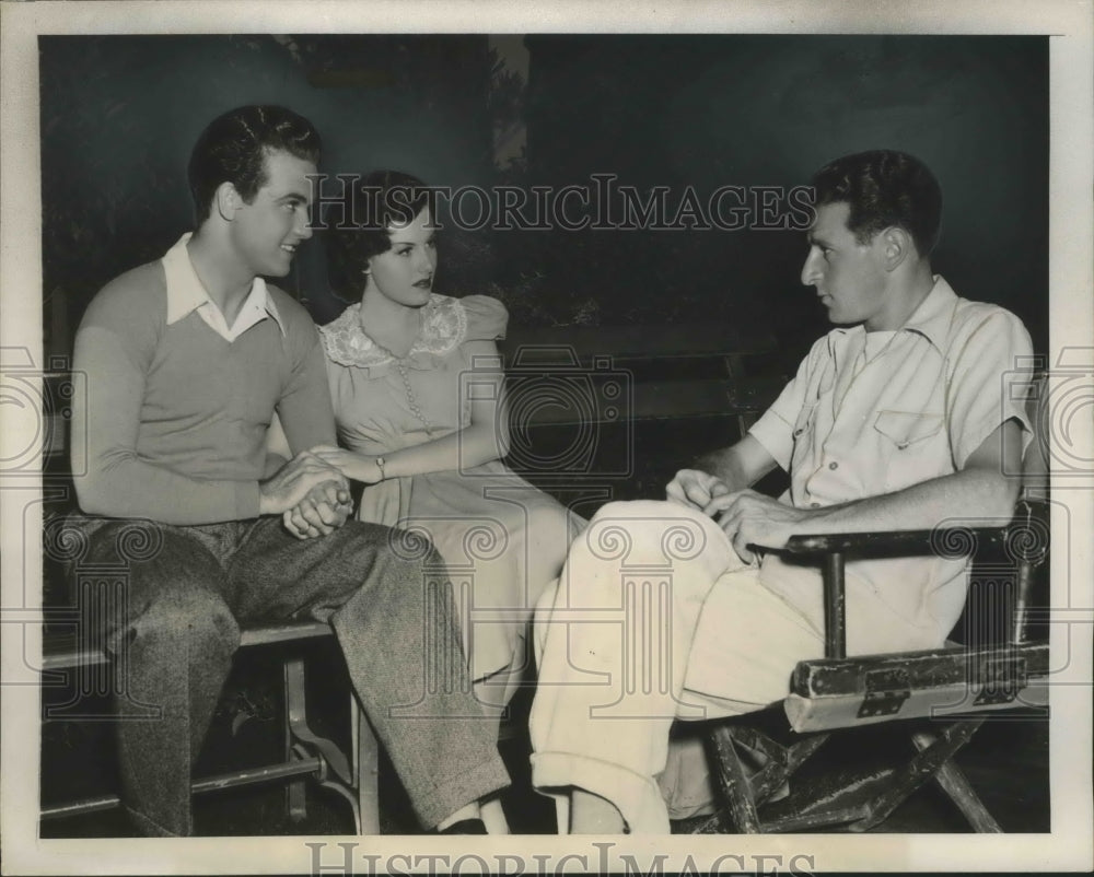 1939 Mike O'Daniel Son of Governor Considering Film Contract - Historic Images