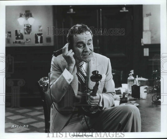 1974 Press Photo Actor Jack Lemmon as Hildy Johnson in The Front Page - Historic Images