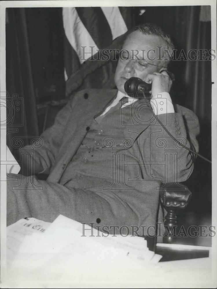 1936 Governor Alf Landon of Kansas  - Historic Images