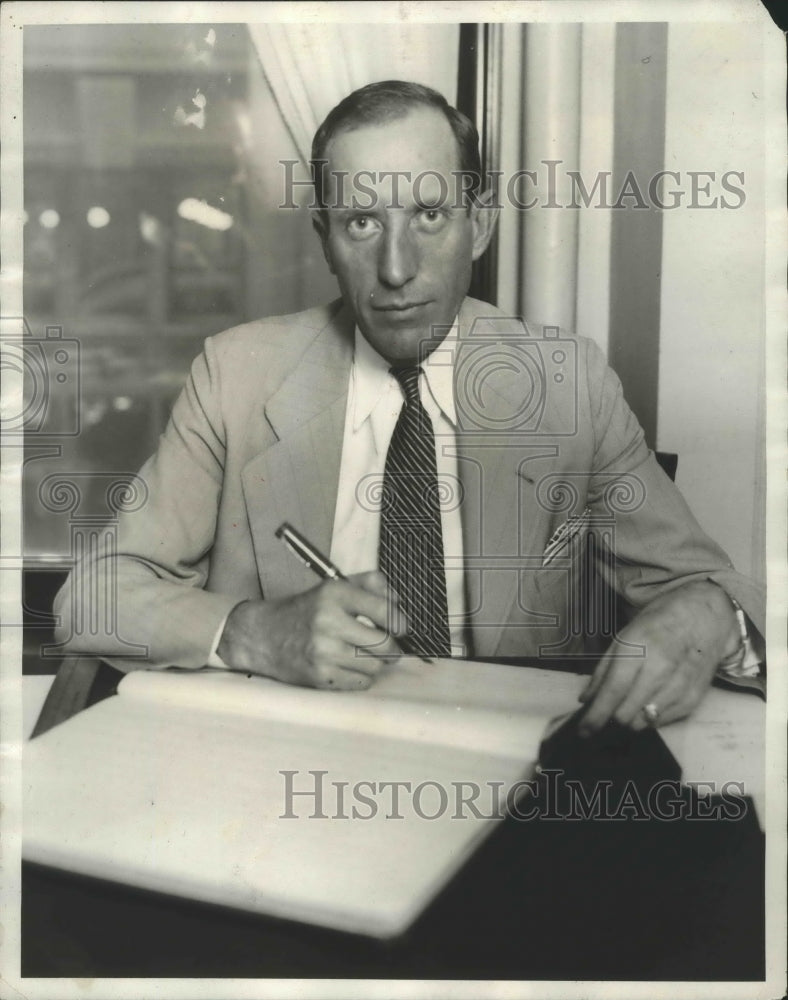 1930 Major Luke Christopher Contest Director National Aeronautic Asc - Historic Images