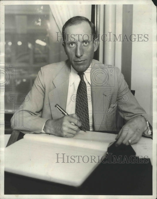1930 Major Luke Christopher Contest Director National Aeronautic Asc - Historic Images