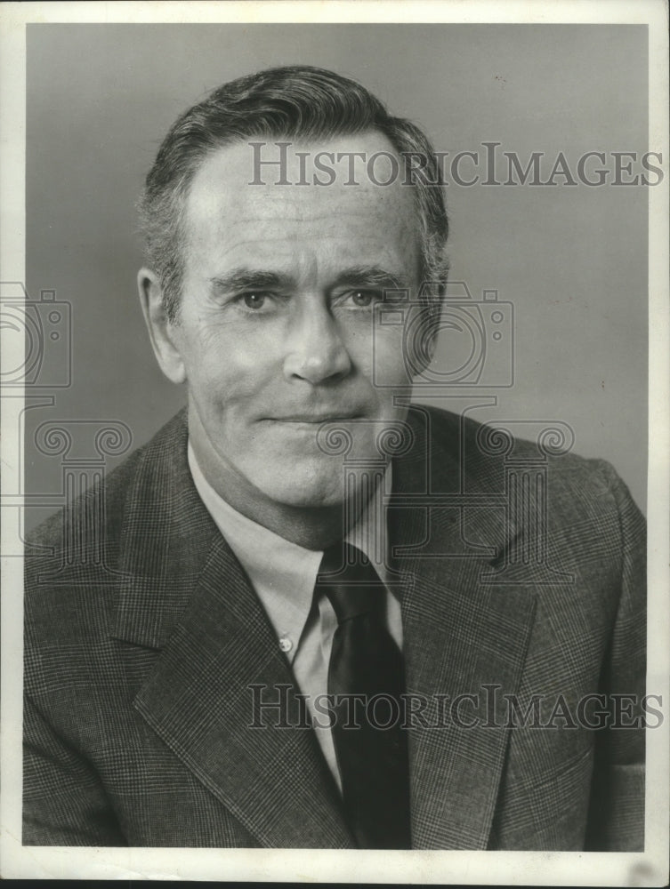 1971 Press Photo Henry Fonda Stars in New Television Series - Historic Images