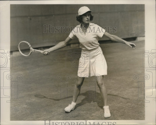 1940 Press Photo Tennis Star Wins Top Ranking in Fashion Selections in Sports-Historic Images