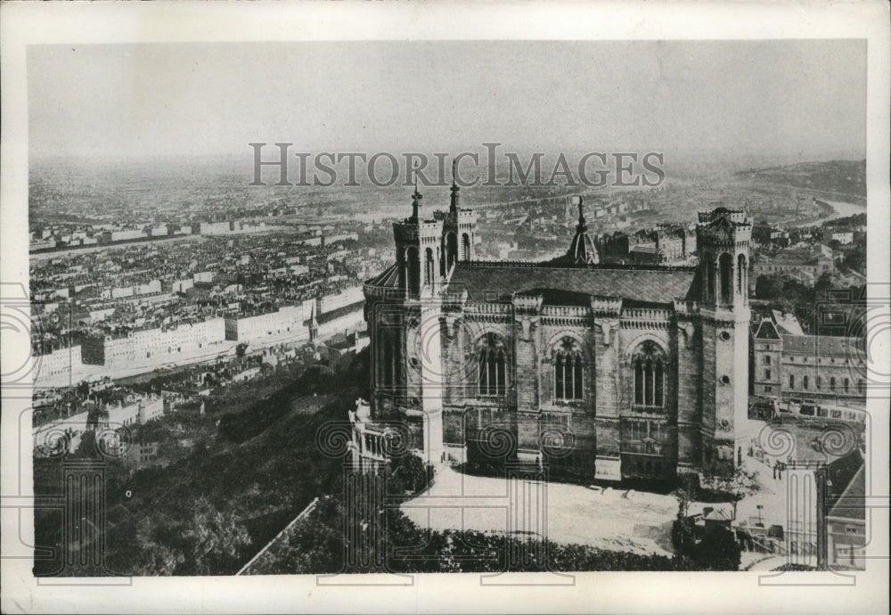 1944 Press Photo City of Lyon, captured by American and French forces-Historic Images