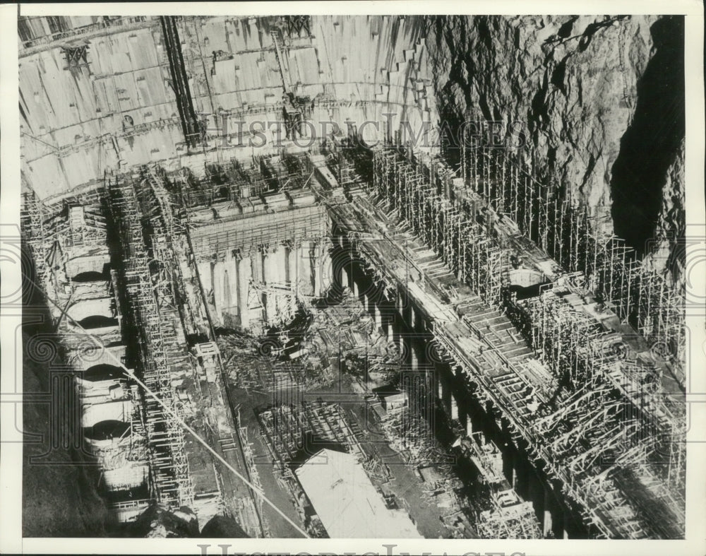 1935 Boulder Dam Construction Progress - Historic Images