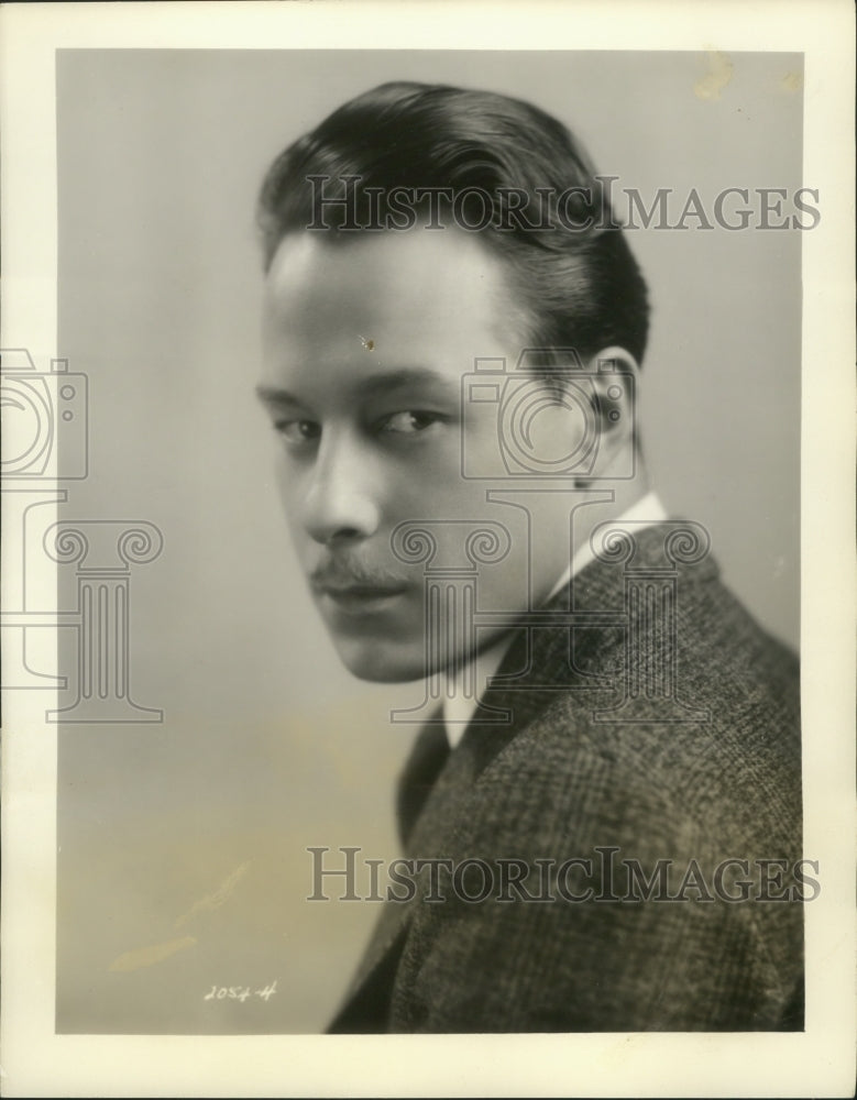 1931 Ezra MacIntosh, National Broadcasting Company Announcer - Historic Images