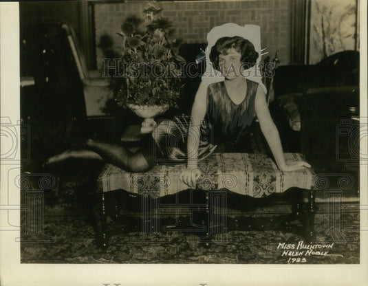 1923 Press Photo Helen Noble beauty of Allentown PA - Historic Images