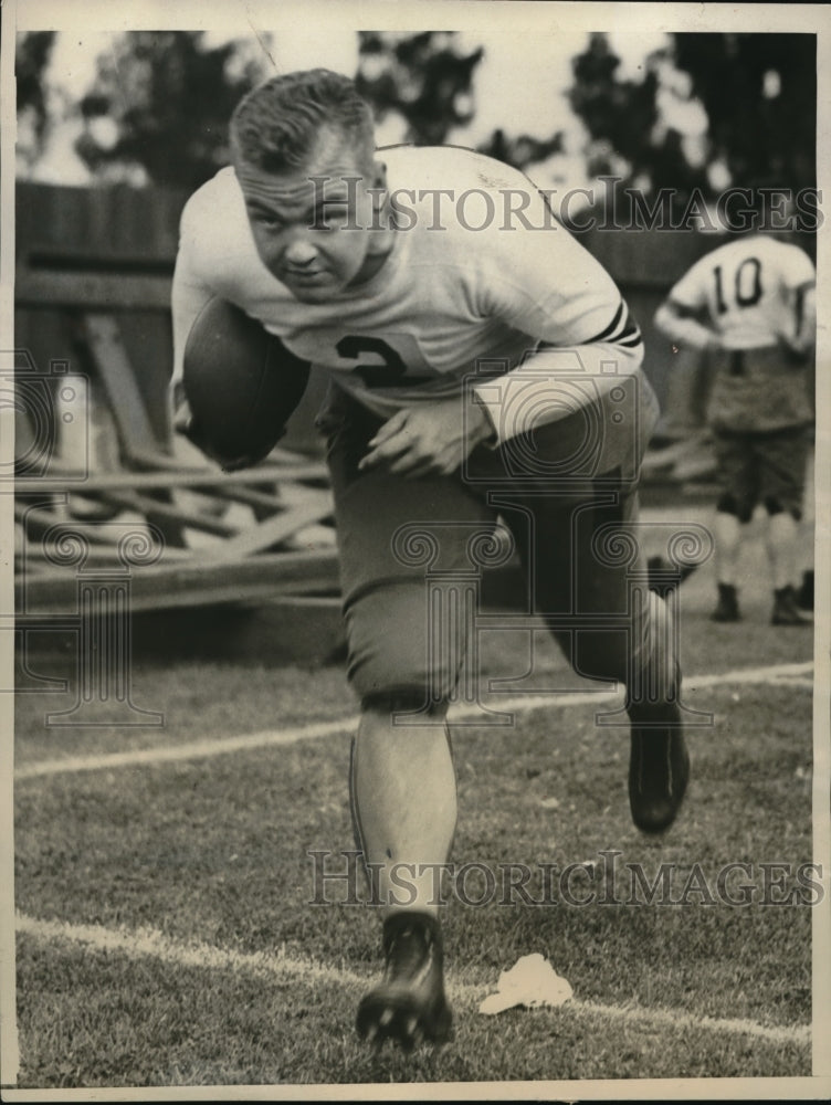1931 Vintage Press Photo Stanford Quarterback and Captain Harry Hillman - Historic Images