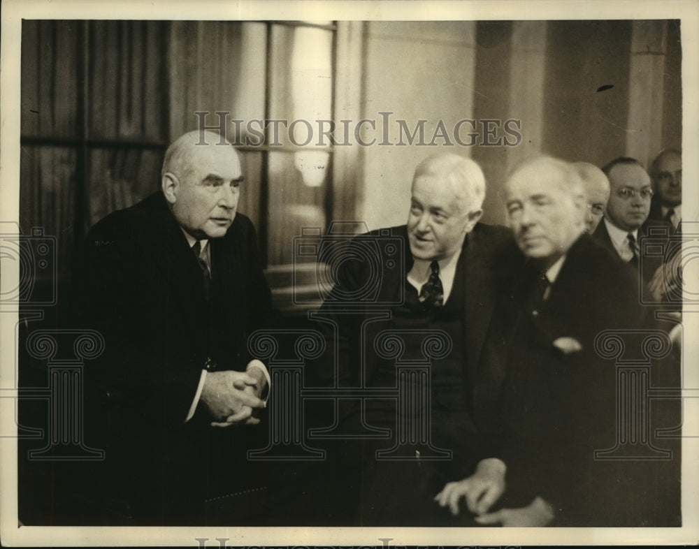 J.P. Morgan and Atty John W. Davis Questioned by Senate Committee-Historic Images