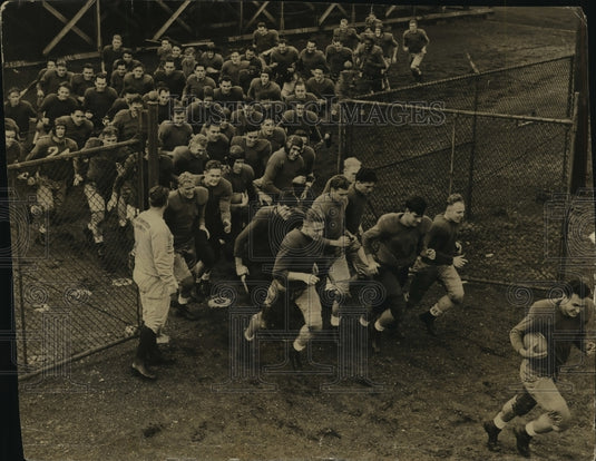1998 Northwetern Wildcats Practicing for Their First Football Season-Historic Images