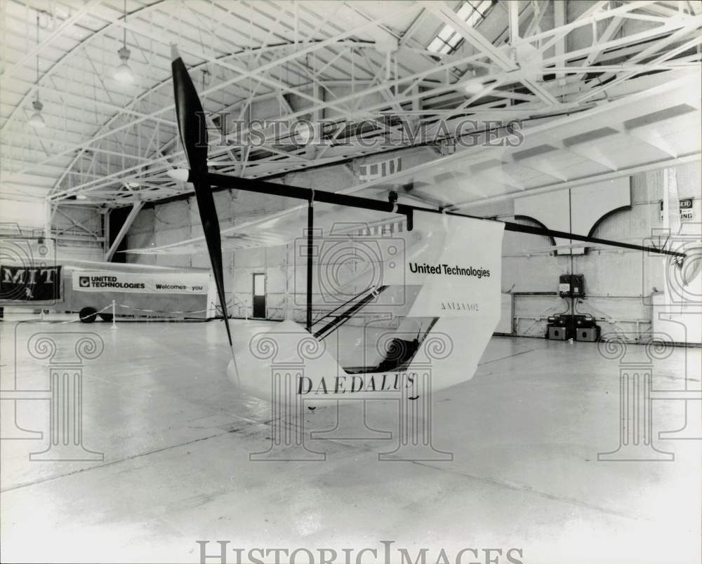 Press Photo United Technologies Daedalus Plane - nha10774 - Historic Images