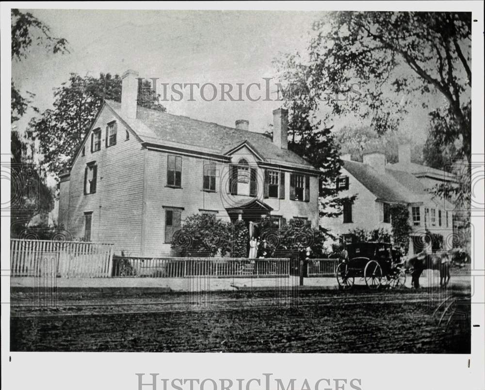 1992 Press Photo Exterior of The Graduate Club at it looked in early 1990s- Historic Images