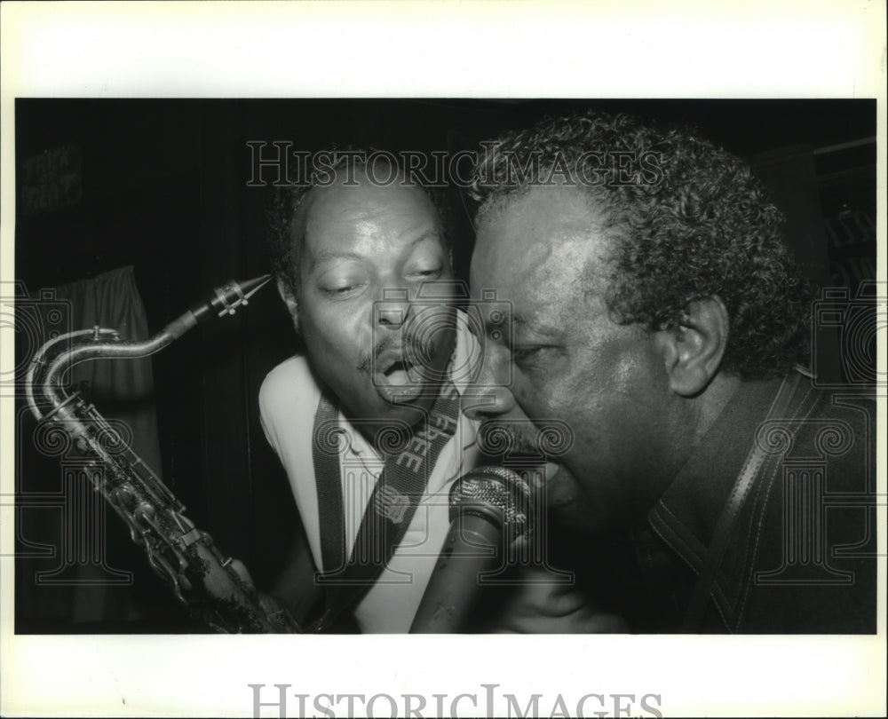 1990 Sydney Wyche & Joseph "Toot" Smith of Algiers Brass Band-Historic Images