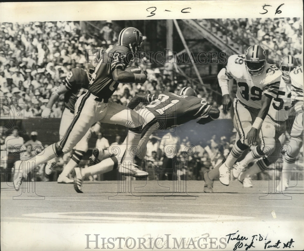 1974 Press Photo New Orleans Saints Football Game - noa00482 - Historic Images