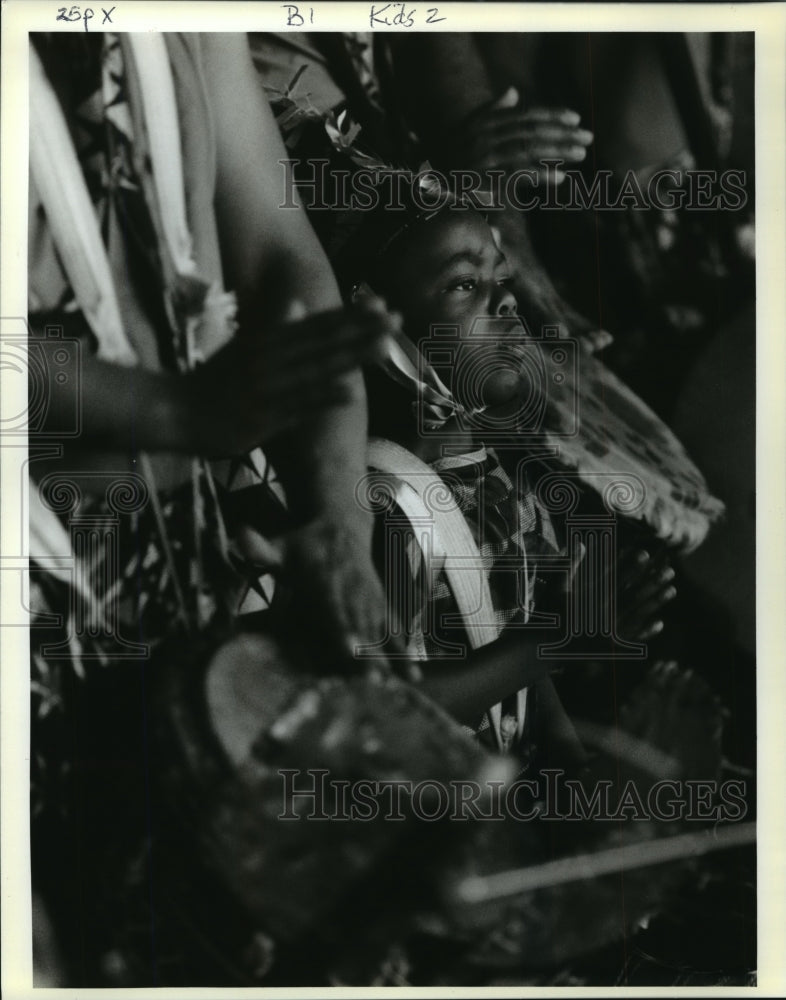 1994 New Orleans Jazz Festival - Jawara Simon of Kumbuka Dance Co. - Historic Images