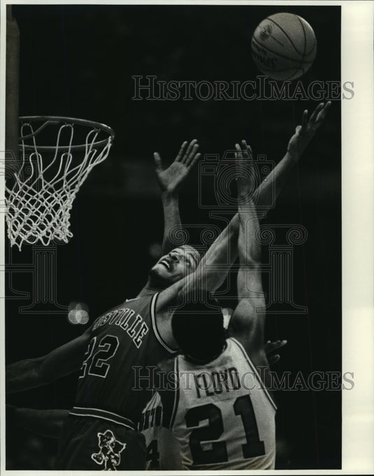 1982 Press Photo Sugar Bowl Basketball -