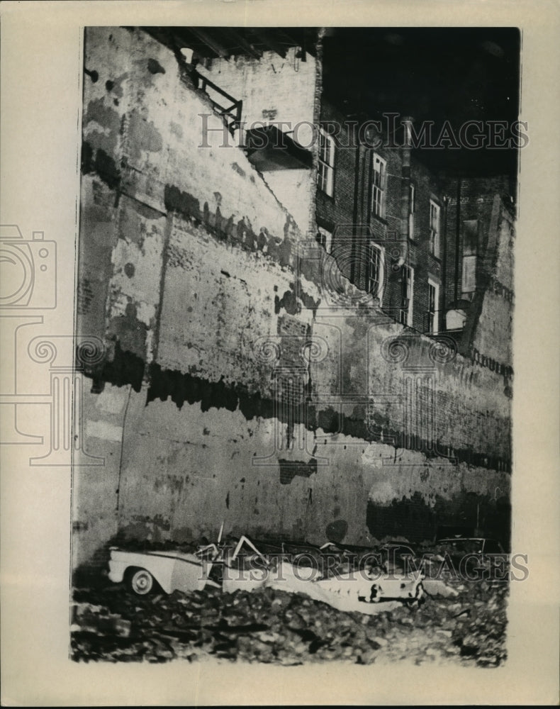 1965 Hurricane Betsy - Debris from  New Orleans Building Collapse - Historic Images