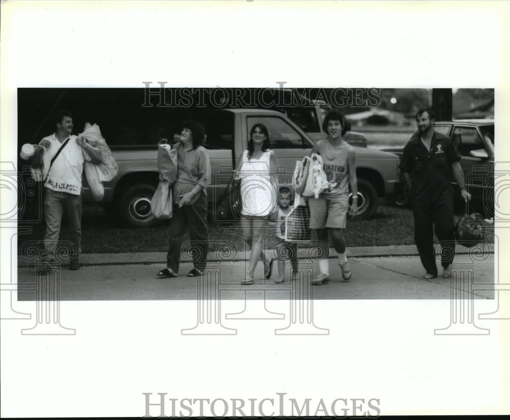 1992 Hurricane Andrew- The Squarsich family of Buras La. - Historic Images