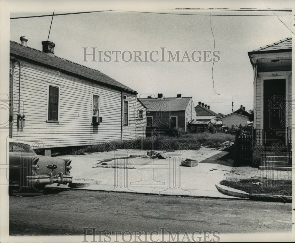 1966 Laurel Mississippi after Hurricane - Historic Images