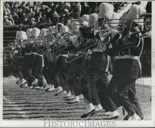 1969 Sugar Bowl - Trombone Players Performing at Game - Historic Images