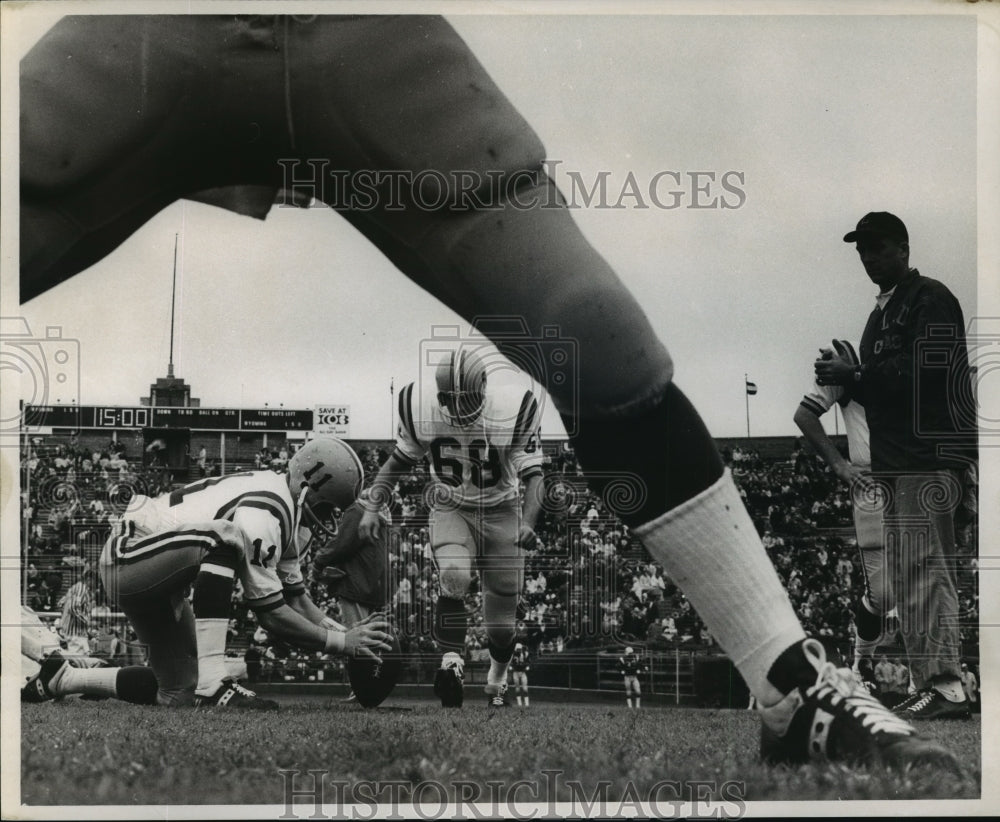 1968 Press Photo Sugar Bowl - Field action at the Sugar Bowl. - noa02489 - Historic Images