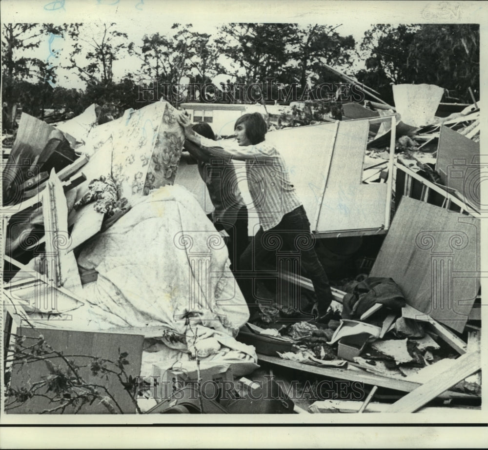 1972 Press Photo Hurricane Agnes-Four persons killed, about 50 homes destroyed - Historic Images