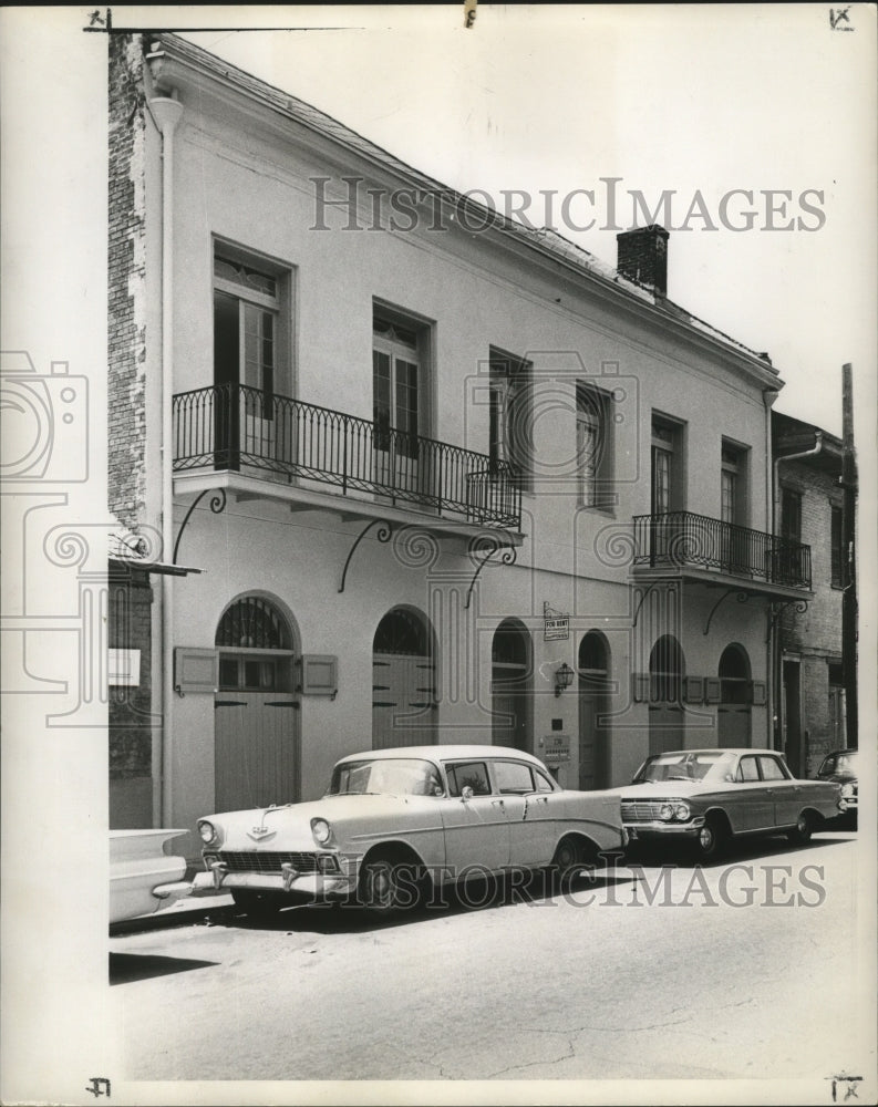 1961 Jackson Square-Beauty of past is restored at 730 St. Philip. - Historic Images