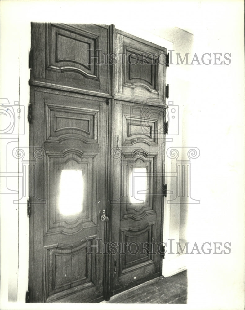 1979 Press Photo View of Doors at Former Huey Long House - noa03072 - Historic Images