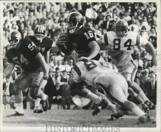 1966 Press Photo Sugar Bowl- Action on the field. - noa03866- Historic Images