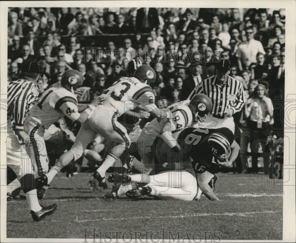 1966 Sugar Bowl- Action on the field. - Historic Images