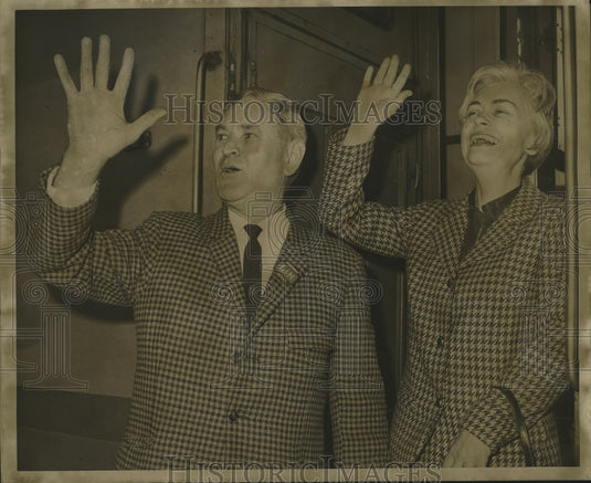 1968 Press Photo Sugar Bowl-Mr. John D. Lee- Passenger agent for L & NRC. - Historic Images