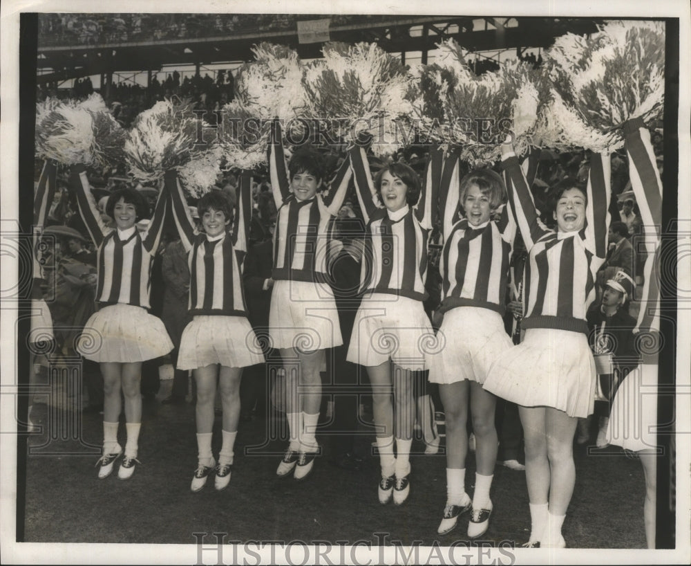 1966 Sugar Bowl- Nebraska Pep Squad. - Historic Images